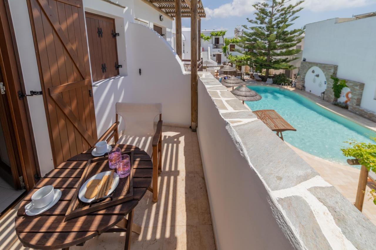 Anemomilos Beach Hotel Agia Anna  エクステリア 写真