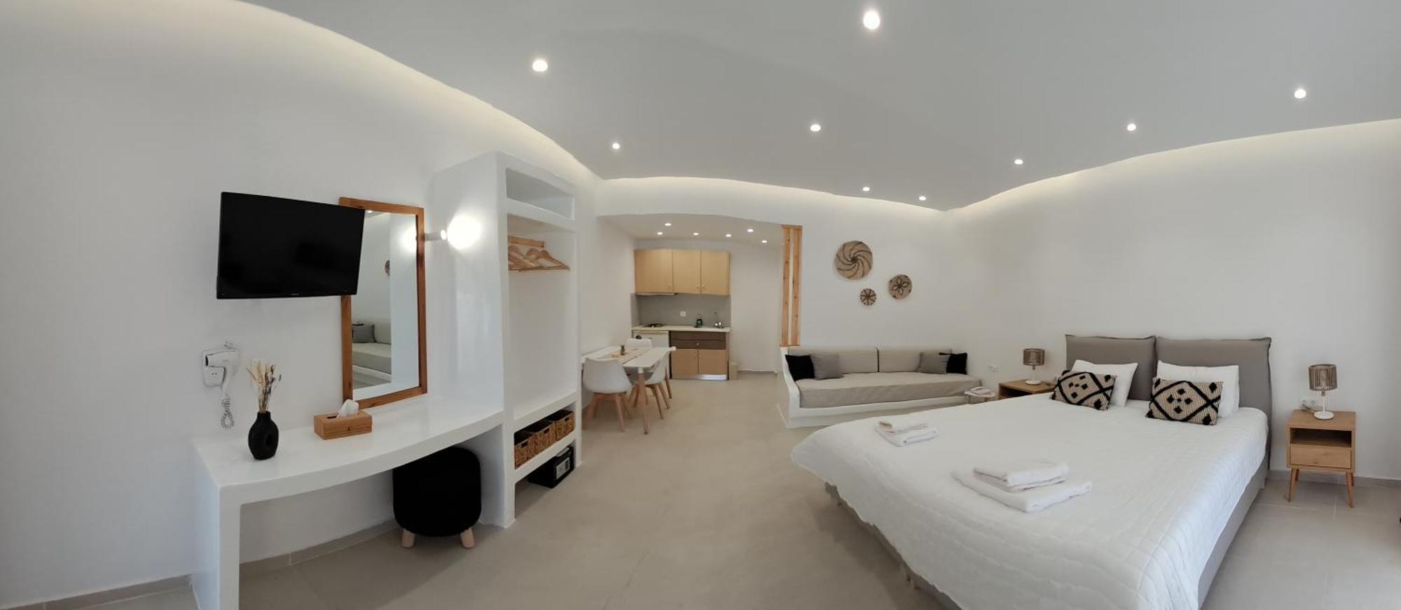 Anemomilos Beach Hotel Agia Anna  エクステリア 写真